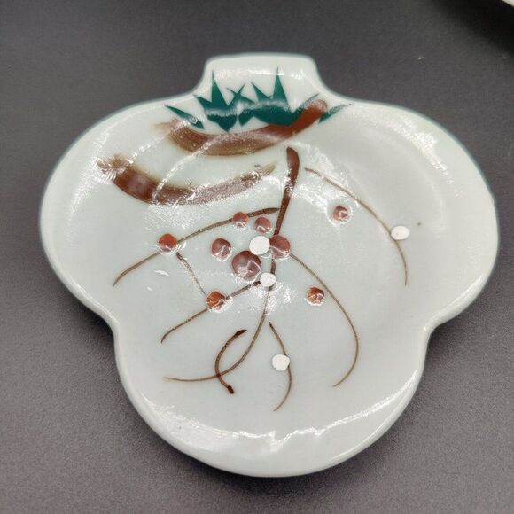 Vintage Card Suit Shaped Appetizer Plates Japan Trinket Dishes Lot of 3 - Picture 2 of 13